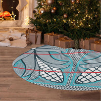Cobalt Blue Khotso Mojalefa Poone Tree Skirt Basotho Khotso Blanket Inspired