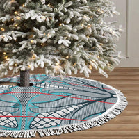 Cobalt Blue Khotso Mojalefa Poone Tree Skirt Basotho Khotso Blanket Inspired