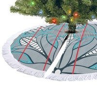Cobalt Blue Khotso Mojalefa Poone Tree Skirt Basotho Khotso Blanket Inspired