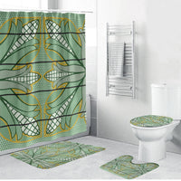 Emerald Green Khotso Mojalefa Poone Bathroom Set Basotho Khotso Blanket Inspired