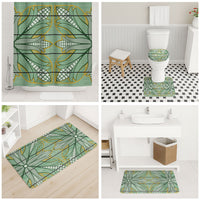 Emerald Green Khotso Mojalefa Poone Bathroom Set Basotho Khotso Blanket Inspired