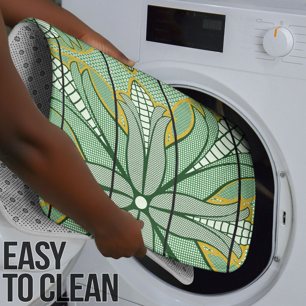 Emerald Green Khotso Mojalefa Poone Bathroom Set Basotho Khotso Blanket Inspired