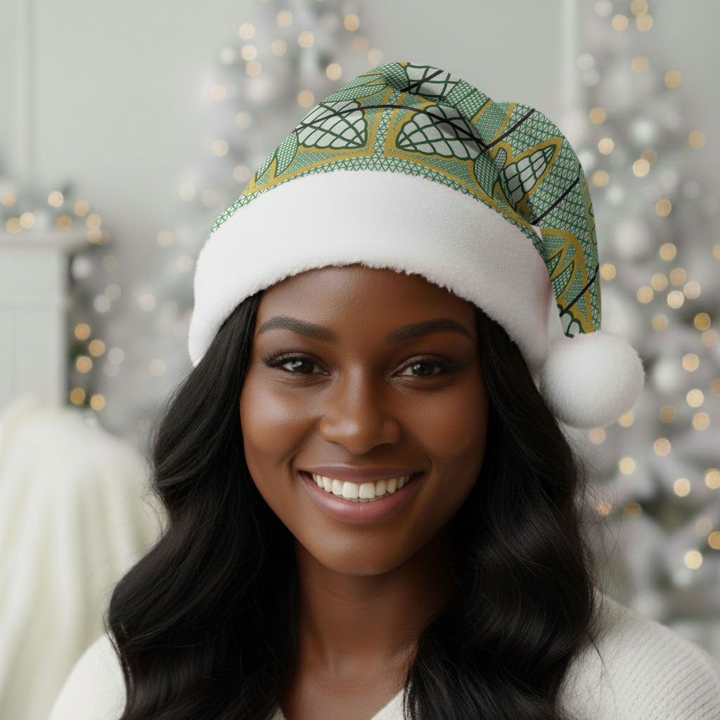 Emerald Green Khotso Mojalefa Poone Christmas Santa Hat Basotho Khotso Blanket Inspired