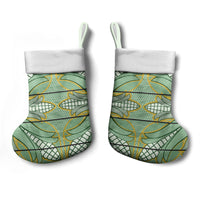 Emerald Green Khotso Mojalefa Poone Christmas Stocking Basotho Khotso Blanket Inspired