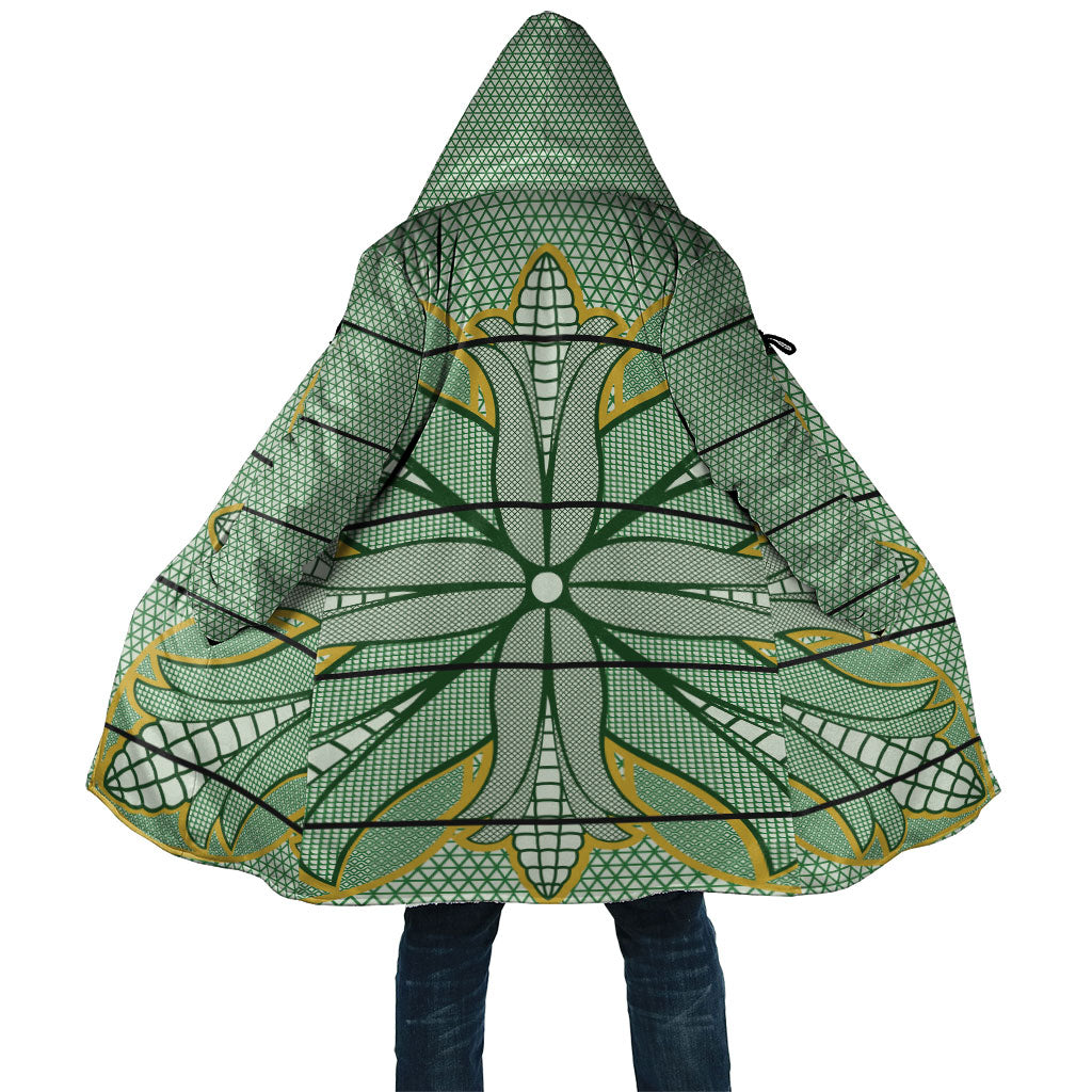 Emerald Green Khotso Mojalefa Poone Cloak Basotho Khotso Blanket Inspired