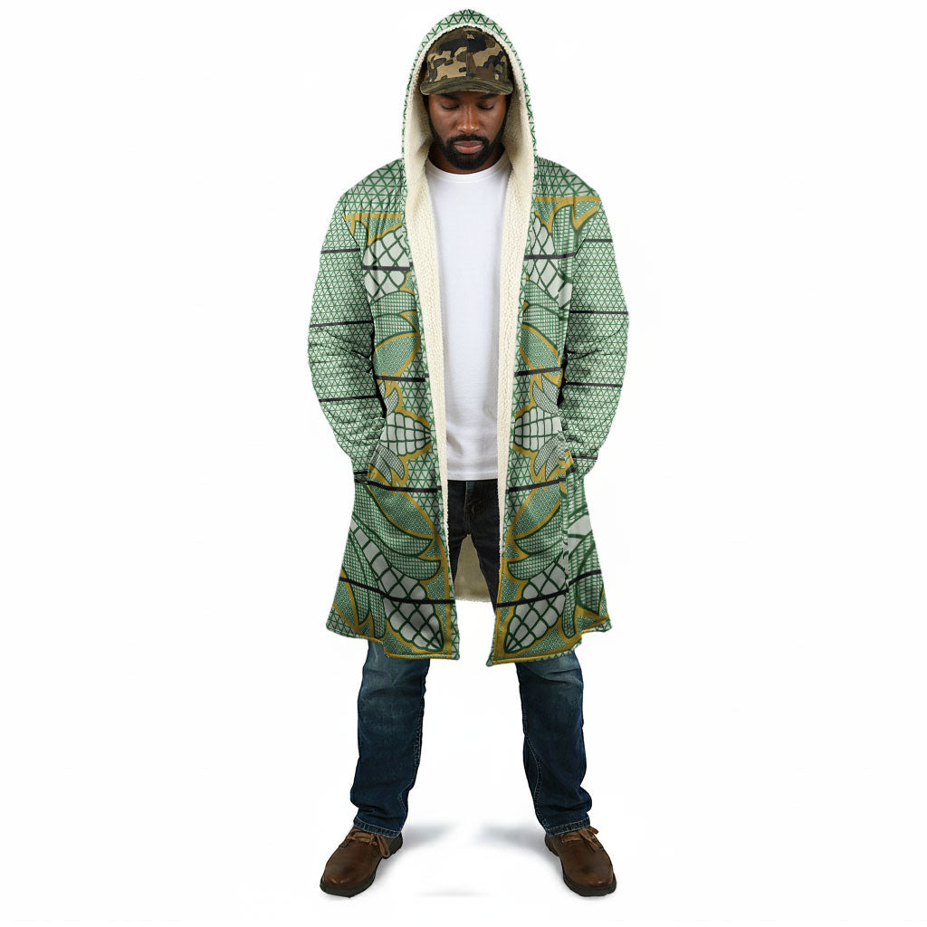 Emerald Green Khotso Mojalefa Poone Cloak Basotho Khotso Blanket Inspired