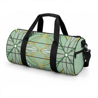Emerald Green Khotso Mojalefa Poone Duffle Bag Basotho Khotso Blanket Inspired
