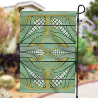 Emerald Green Khotso Mojalefa Poone Garden Flag Basotho Khotso Blanket Inspired