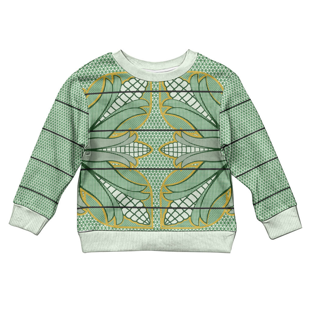Emerald Green Khotso Mojalefa Poone Kid Ugly Christmas Sweater Basotho Khotso Blanket Inspired