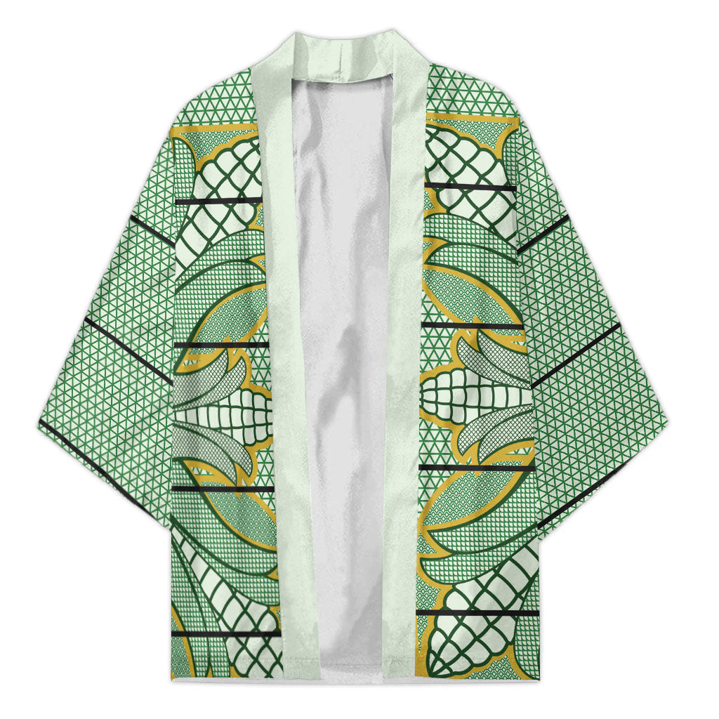 Emerald Green Khotso Mojalefa Poone Kimono Basotho Khotso Blanket Inspired