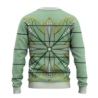 Emerald Green Khotso Mojalefa Poone Ugly Christmas Sweater Basotho Khotso Blanket Inspired