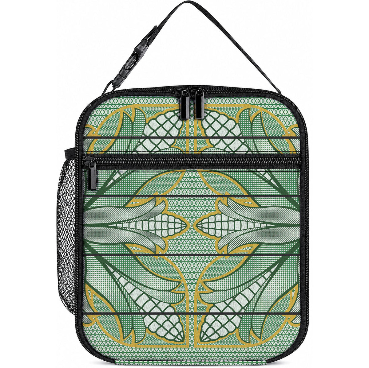 Emerald Green Khotso Mojalefa Poone Lunch Bag Basotho Khotso Blanket Inspired
