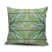Emerald Green Khotso Mojalefa Poone Pillow Cover Basotho Khotso Blanket Inspired