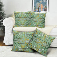Emerald Green Khotso Mojalefa Poone Pillow Cover Basotho Khotso Blanket Inspired