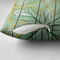 Emerald Green Khotso Mojalefa Poone Pillow Cover Basotho Khotso Blanket Inspired