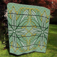 Emerald Green Khotso Mojalefa Poone Quilt Basotho Khotso Blanket Inspired