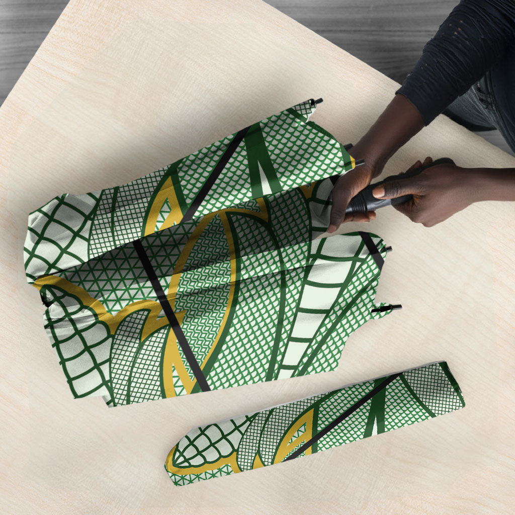 Emerald Green Khotso Mojalefa Poone Umbrella Basotho Khotso Blanket Inspired