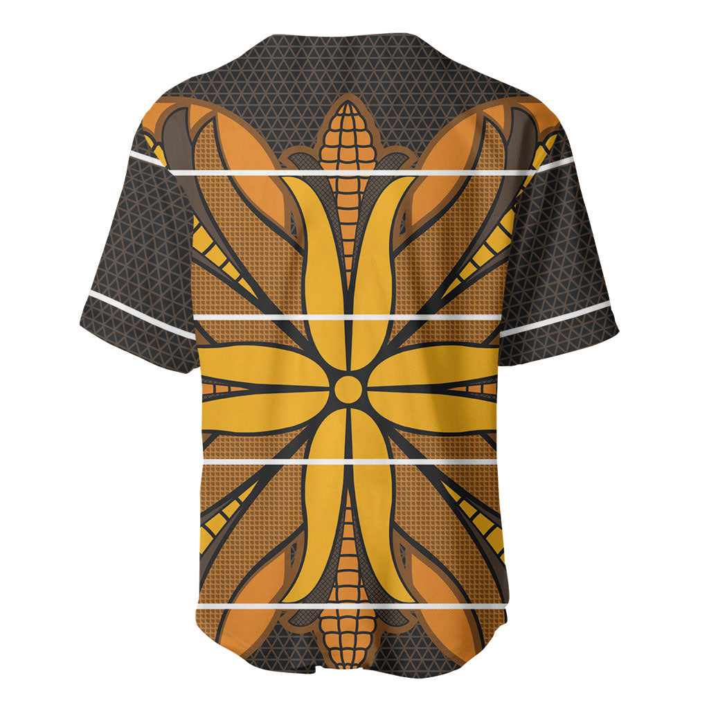 Old Gold Khotso Mojalefa Poone Baseball Jersey Basotho Khotso Blanket Inspired