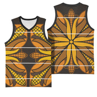 Old Gold Khotso Mojalefa Poone Basketball Jersey Basotho Khotso Blanket Inspired
