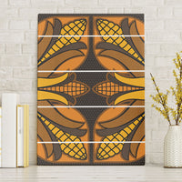 Old Gold Khotso Mojalefa Poone Canvas Wall Art Basotho Khotso Blanket Inspired