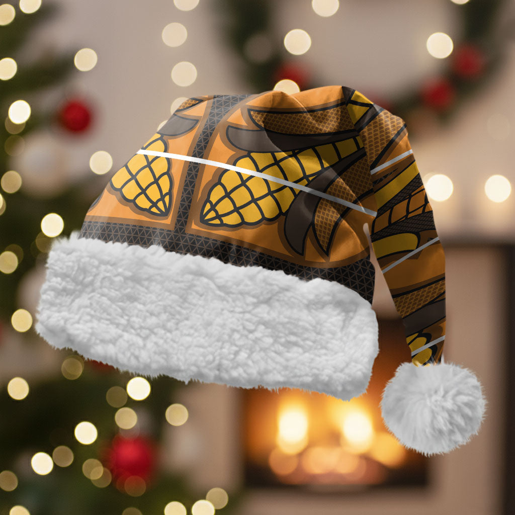 Old Gold Khotso Mojalefa Poone Christmas Santa Hat Basotho Khotso Blanket Inspired