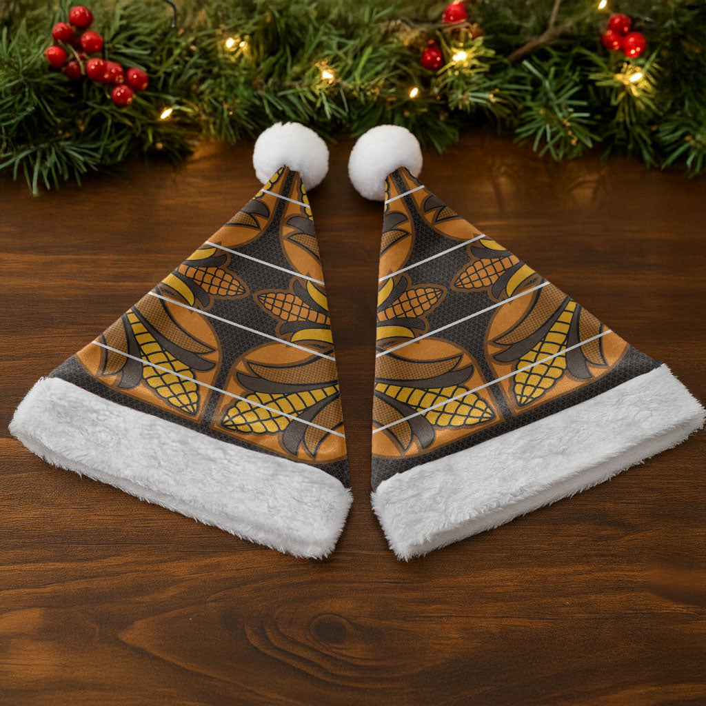 Old Gold Khotso Mojalefa Poone Christmas Santa Hat Basotho Khotso Blanket Inspired