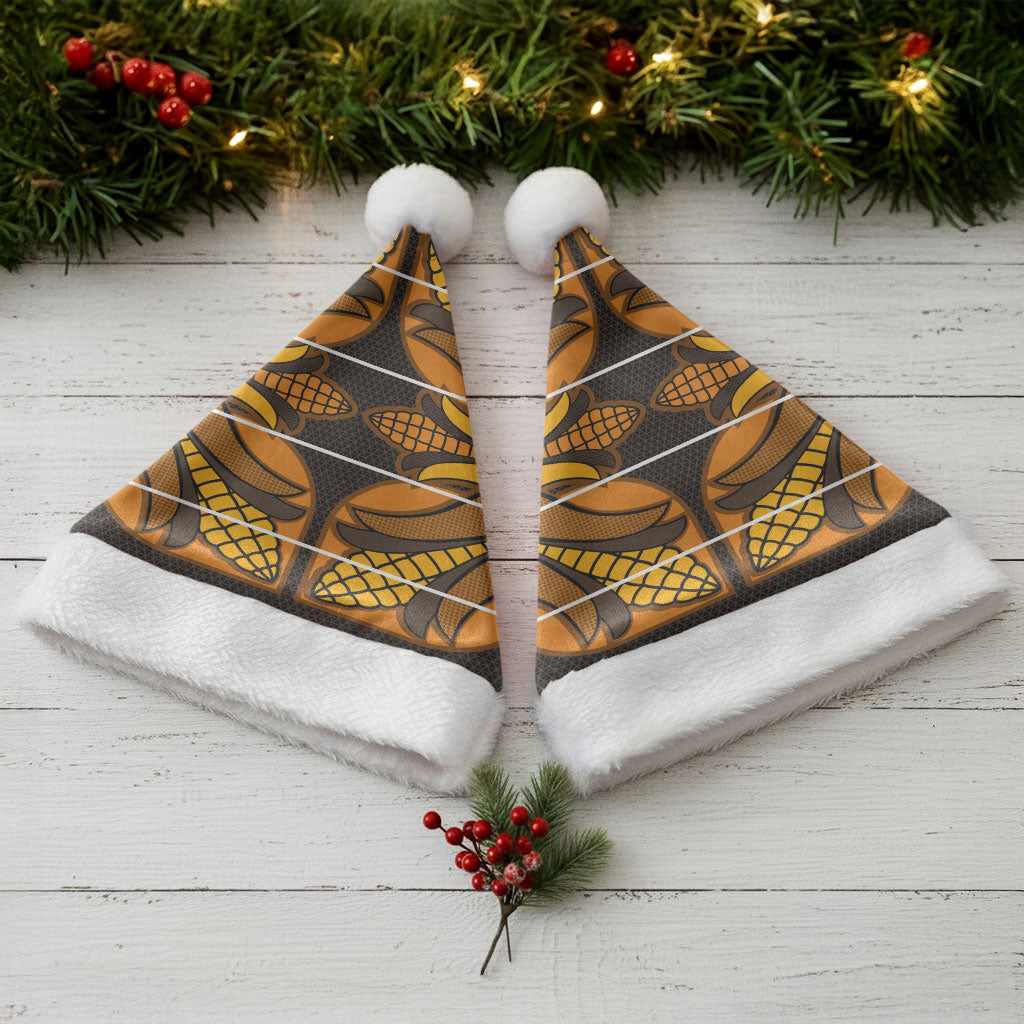 Old Gold Khotso Mojalefa Poone Christmas Santa Hat Basotho Khotso Blanket Inspired