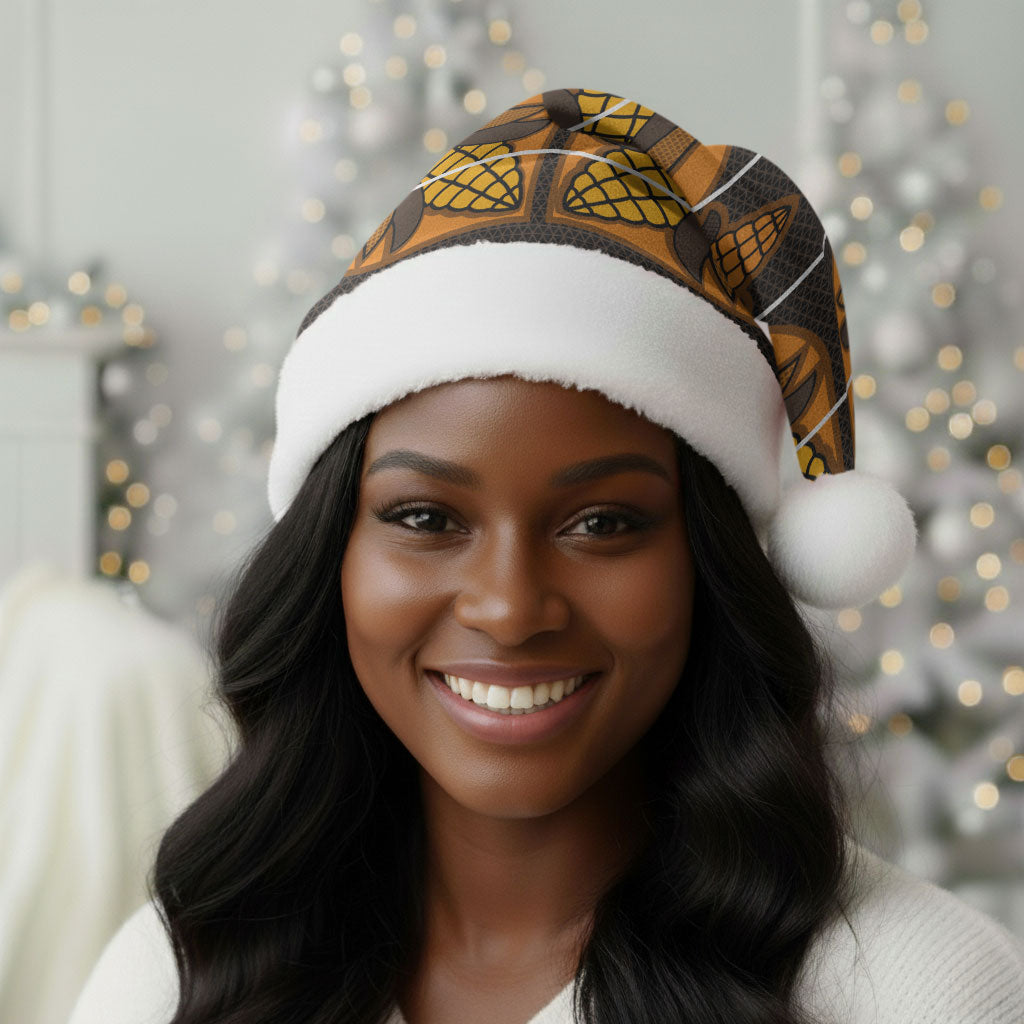 Old Gold Khotso Mojalefa Poone Christmas Santa Hat Basotho Khotso Blanket Inspired