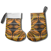 Old Gold Khotso Mojalefa Poone Christmas Stocking Basotho Khotso Blanket Inspired