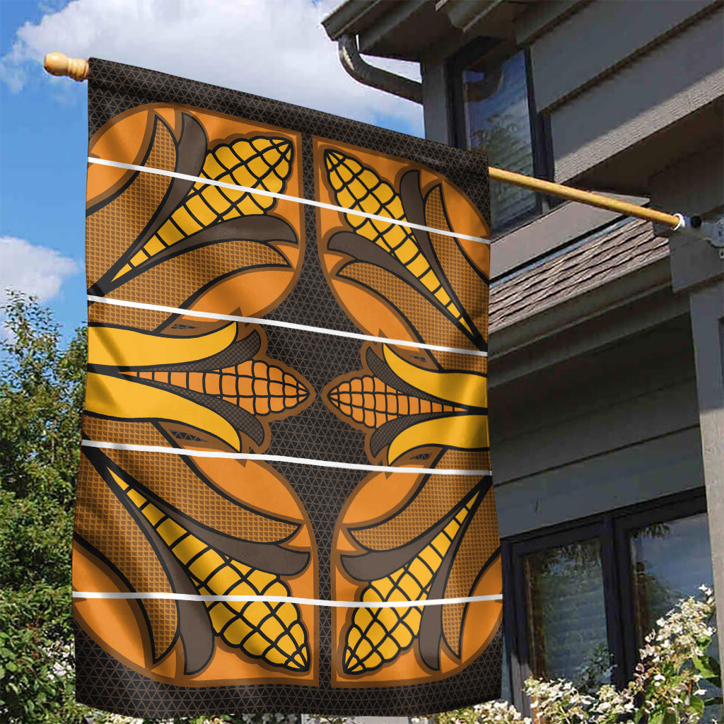Old Gold Khotso Mojalefa Poone Garden Flag Basotho Khotso Blanket Inspired