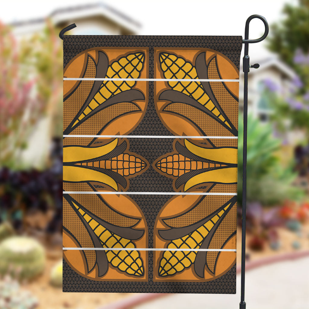 Old Gold Khotso Mojalefa Poone Garden Flag Basotho Khotso Blanket Inspired