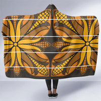 Old Gold Khotso Mojalefa Poone Hooded Blanket Basotho Khotso Blanket Inspired