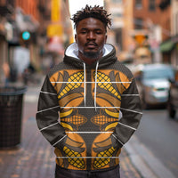 Old Gold Khotso Mojalefa Poone Hoodie Basotho Khotso Blanket Inspired