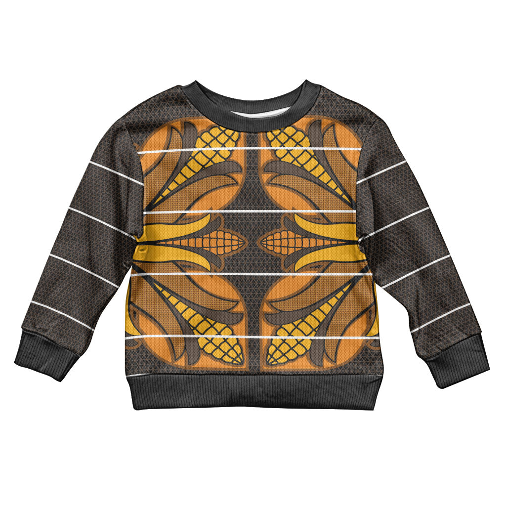 Old Gold Khotso Mojalefa Poone Kid Ugly Christmas Sweater Basotho Khotso Blanket Inspired