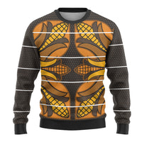 Old Gold Khotso Mojalefa Poone Ugly Christmas Sweater Basotho Khotso Blanket Inspired