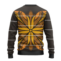 Old Gold Khotso Mojalefa Poone Ugly Christmas Sweater Basotho Khotso Blanket Inspired