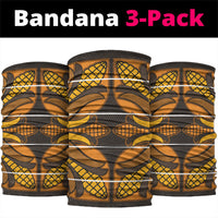 Old Gold Khotso Mojalefa Poone Neck Gaiter Basotho Khotso Blanket Inspired