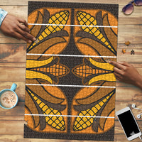 Old Gold Khotso Mojalefa Poone Puzzle Basotho Khotso Blanket Inspired