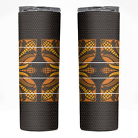 Old Gold Khotso Mojalefa Poone Skinny Tumbler Basotho Khotso Blanket Inspired