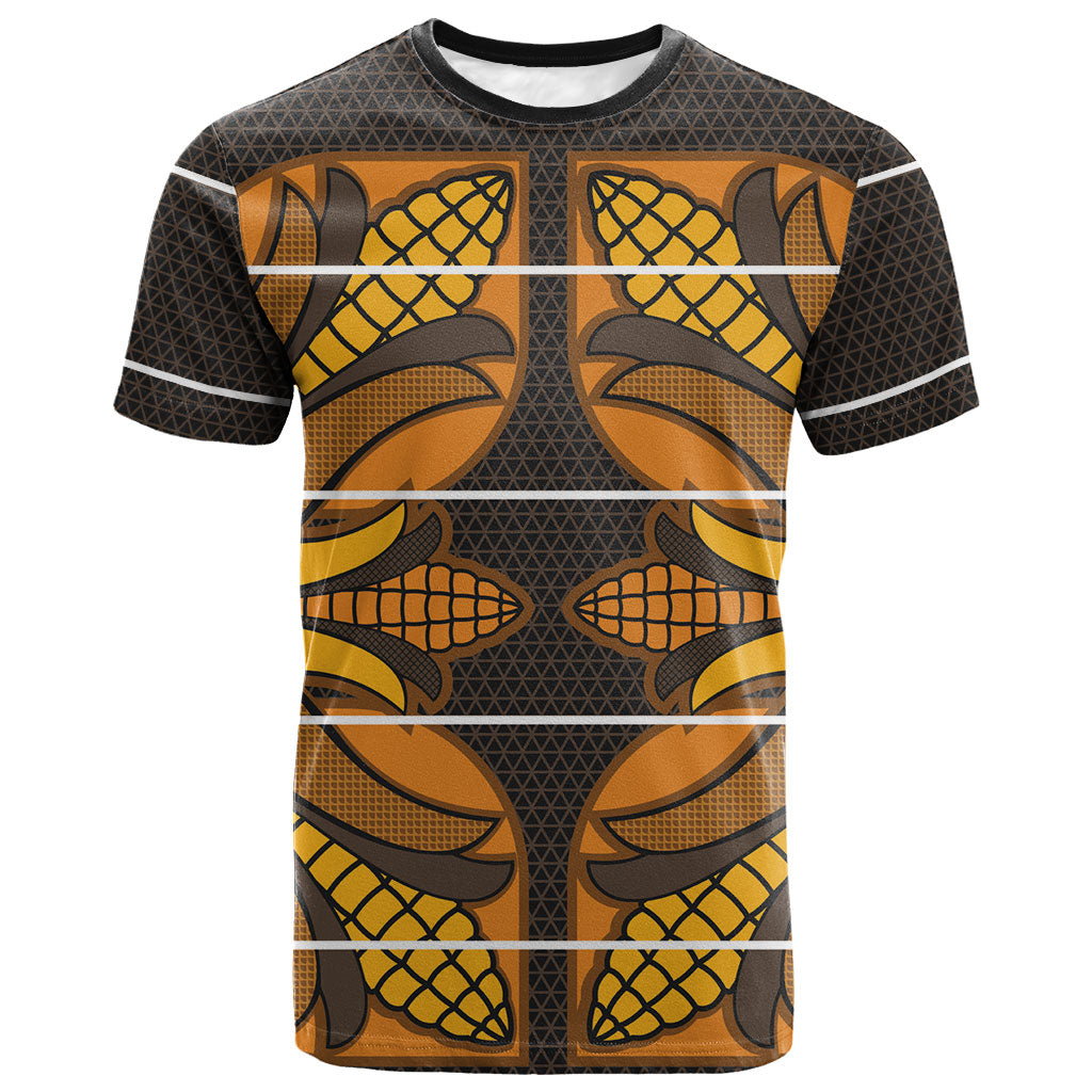 Old Gold Khotso Mojalefa Poone T shirt Basotho Khotso Blanket Inspired