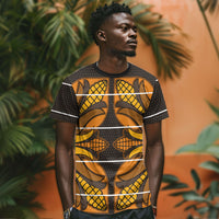 Old Gold Khotso Mojalefa Poone T shirt Basotho Khotso Blanket Inspired