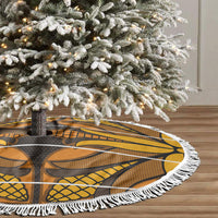 Old Gold Khotso Mojalefa Poone Tree Skirt Basotho Khotso Blanket Inspired