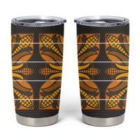 Old Gold Khotso Mojalefa Poone Tumbler Cup Basotho Khotso Blanket Inspired