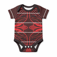 Scarlet Red Khotso Mojalefa Poone Baby Onesie Basotho Khotso Blanket Inspired