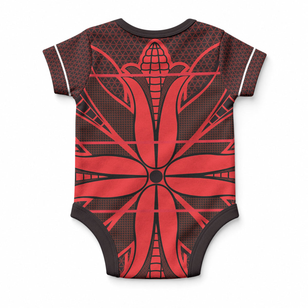 Scarlet Red Khotso Mojalefa Poone Baby Onesie Basotho Khotso Blanket Inspired