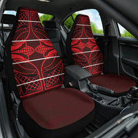 Scarlet Red Khotso Mojalefa Poone Car Seat Cover Basotho Khotso Blanket Inspired