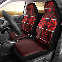 Scarlet Red Khotso Mojalefa Poone Car Seat Cover Basotho Khotso Blanket Inspired