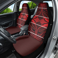 Scarlet Red Khotso Mojalefa Poone Car Seat Cover Basotho Khotso Blanket Inspired