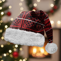 Scarlet Red Khotso Mojalefa Poone Christmas Santa Hat Basotho Khotso Blanket Inspired