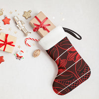 Scarlet Red Khotso Mojalefa Poone Christmas Stocking Basotho Khotso Blanket Inspired